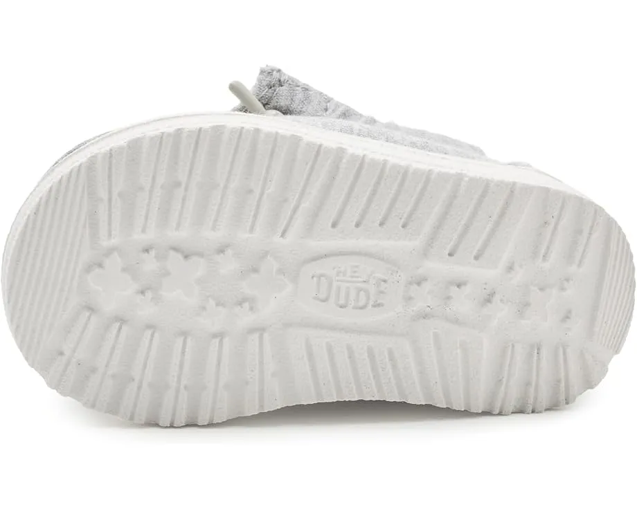 Слипоны Hey Dude Kids LILDUDE Slip-On Stretch Jersey для малышей
