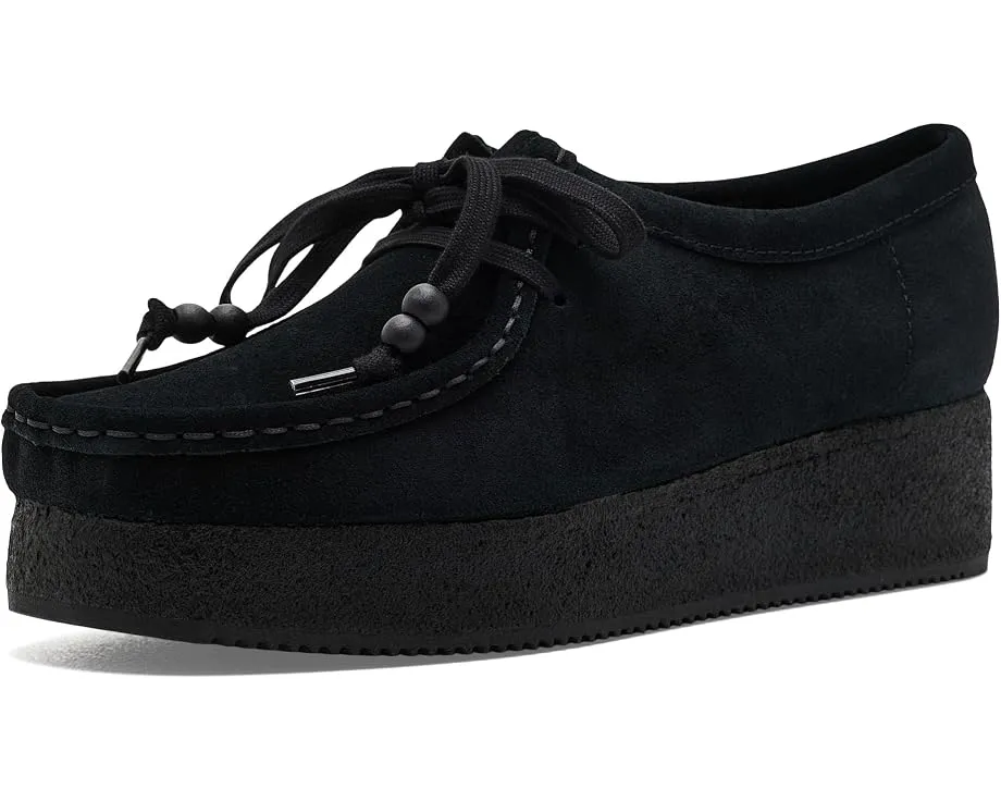 Кроссовки Clarks Wallacraft Bee на платформе из замши