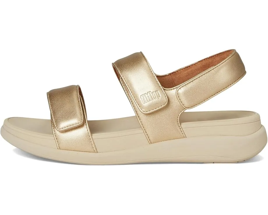 Сандалии FitFlop F-Mode Go Adjustable Flatform с регулируемыми ремешками и технологией Microwobbleboard