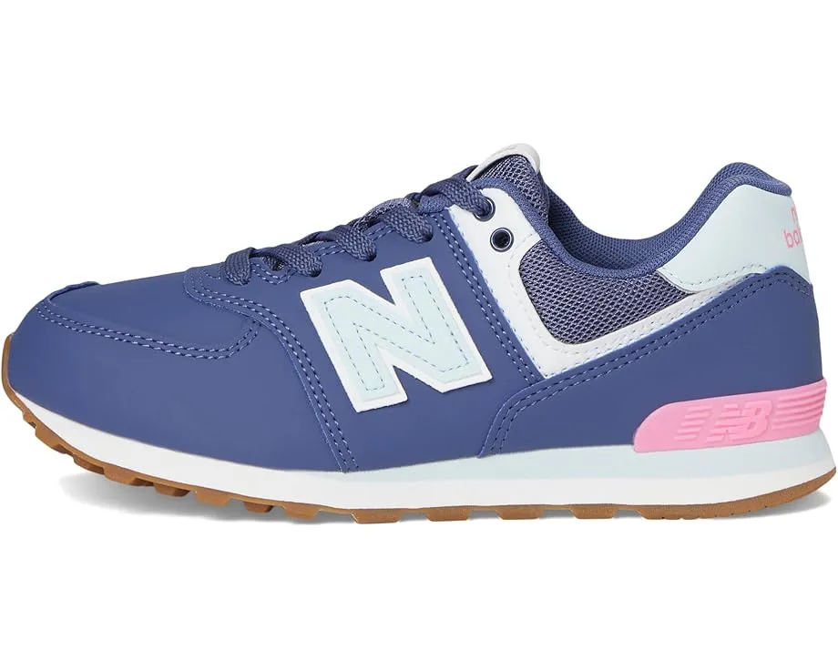 Детские кроссовки New Balance 574 с верхом из замши и сетки