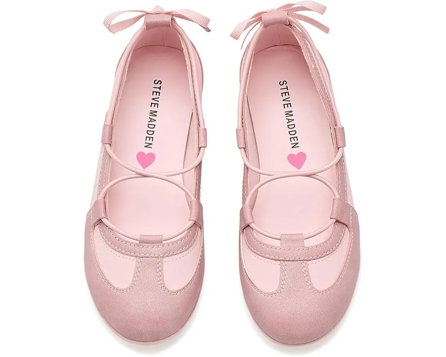 Обувь Steve Madden Kids Meara с эластичными шнурками для легкого надевания