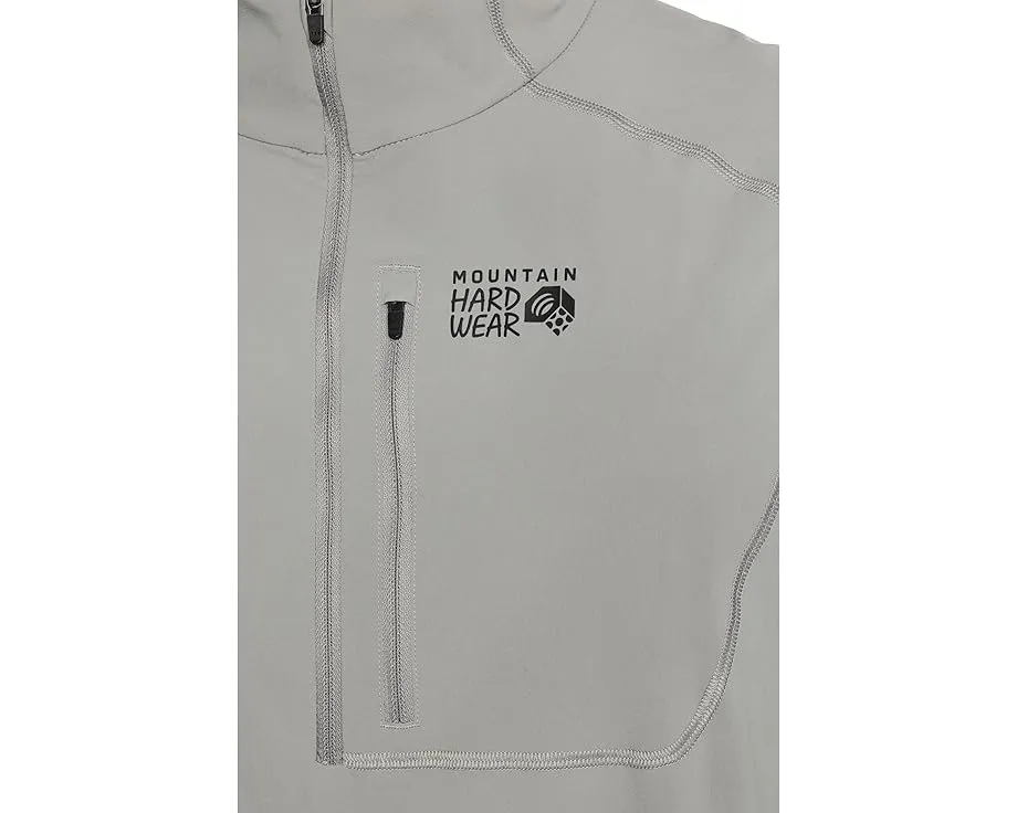 Толстовка Mountain Hardwear Sunshield 1/2 Zip с защитой UPF 50 и контролем запаха