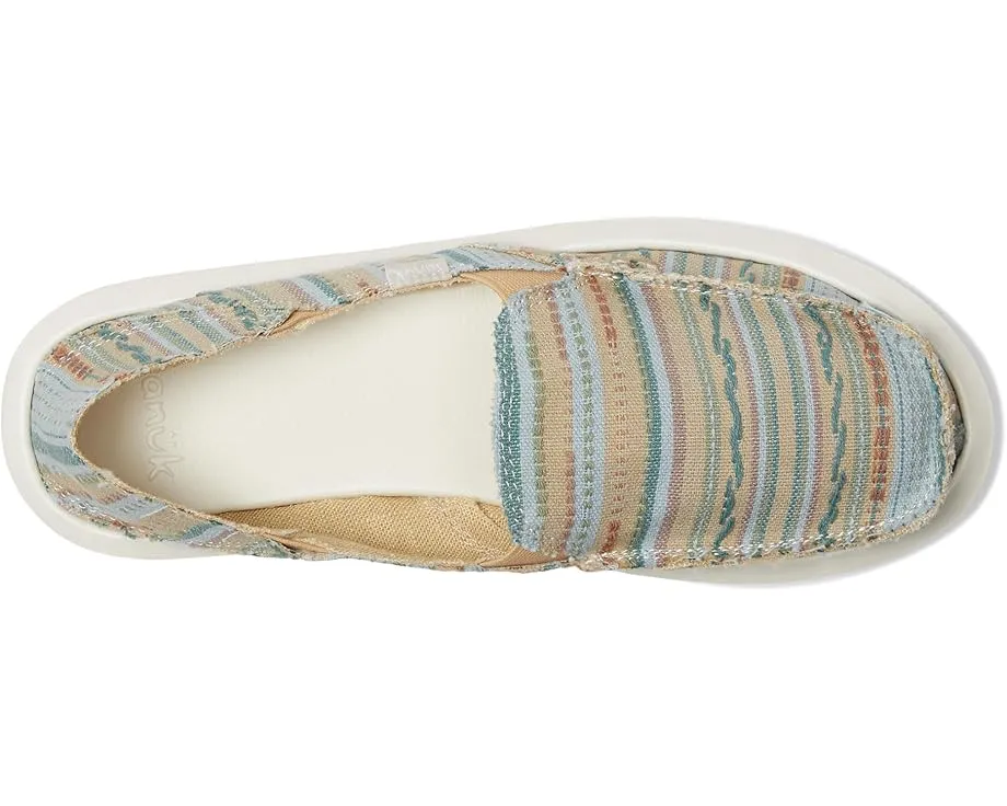 Обувь Sanuk Donna Blanket с текстильным верхом и стелькой из EVA
