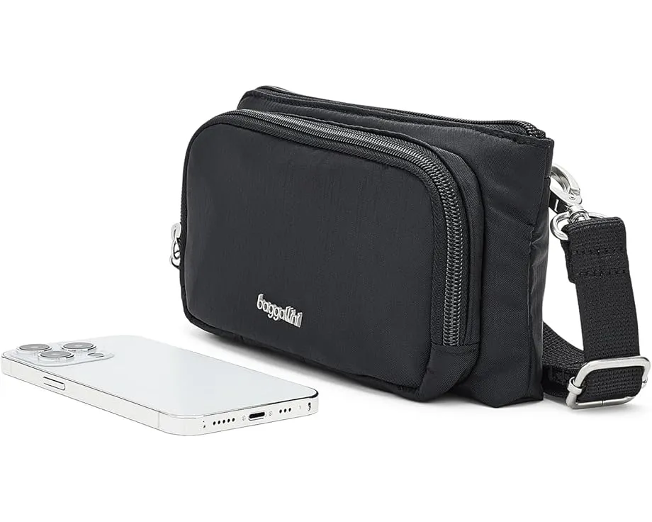 Миниатюрный кошелек через плечо Classic Anti-Theft Baggallini