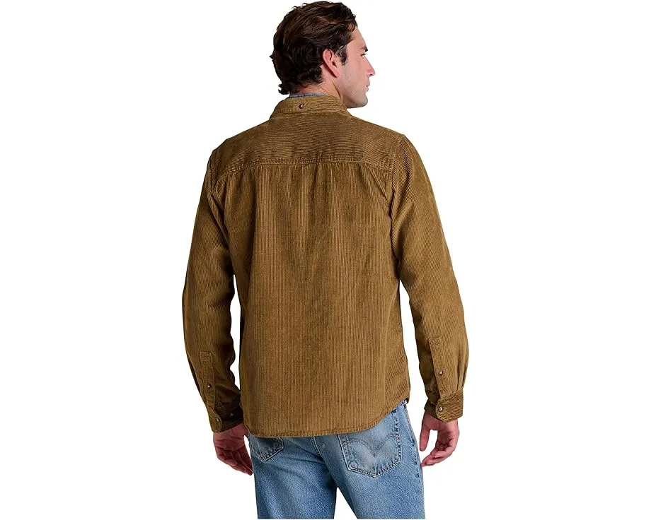 Рубашка Toad&Co Cascadia с длинным рукавом из смеси конопли и хлопка