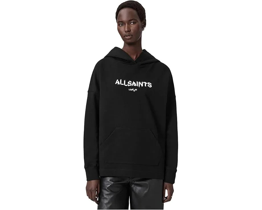 Оверсайз худи AllSaints Static Etie из органического хлопка