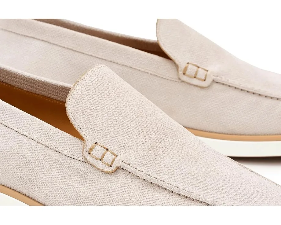 Мокасины Magnanni Lourenco из замши с кожаной стелькой и плоским каблуком