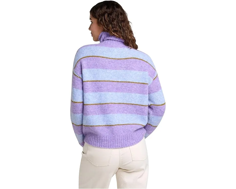 Свитер Toad&Co Toddy с высоким воротником из мериносовой шерсти и альпаки