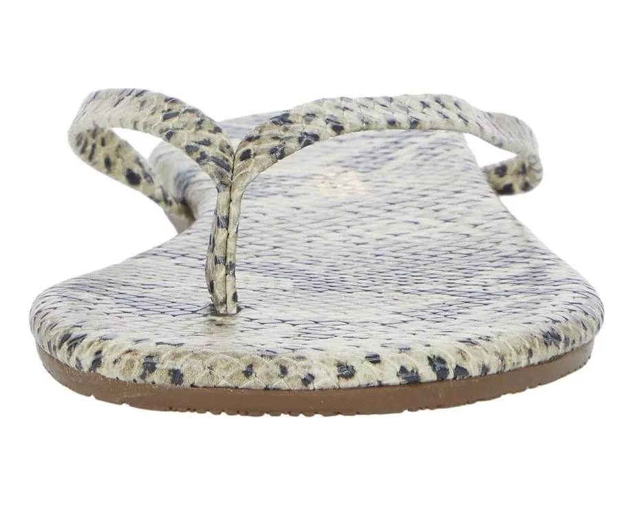 TKEES Studio Exotic сандалии с тиснением под кожу змеи