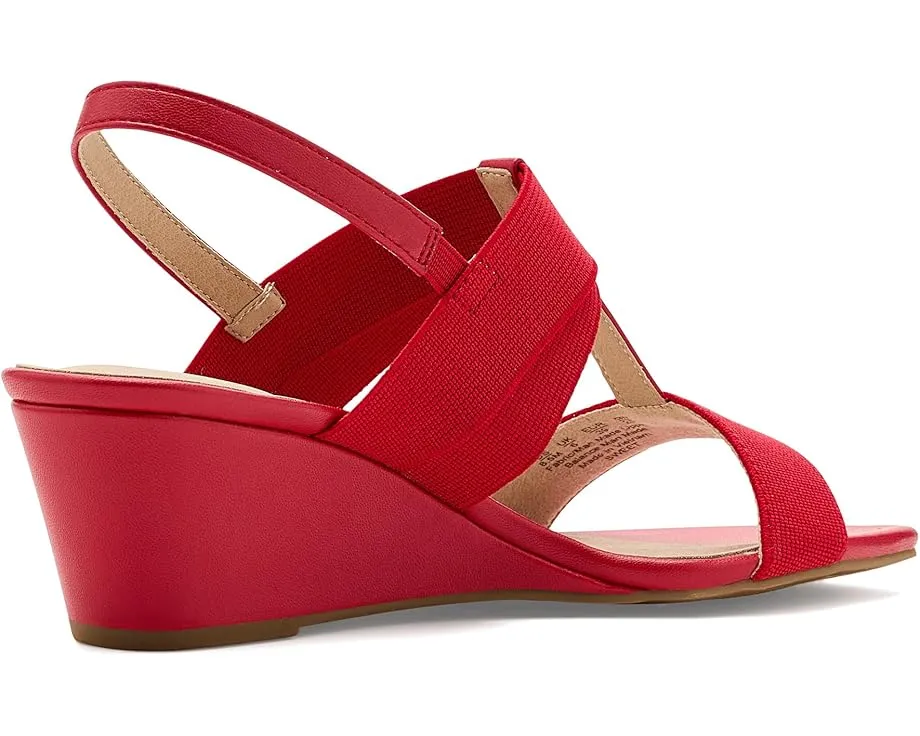 LifeStride сандалии Sweet Slingback с открытым носком и устойчивым каблуком