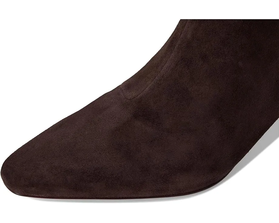 Ботильоны Doria Kicked Heel Ankle Boots на каблуке из эластичной замши Loeffler Randall