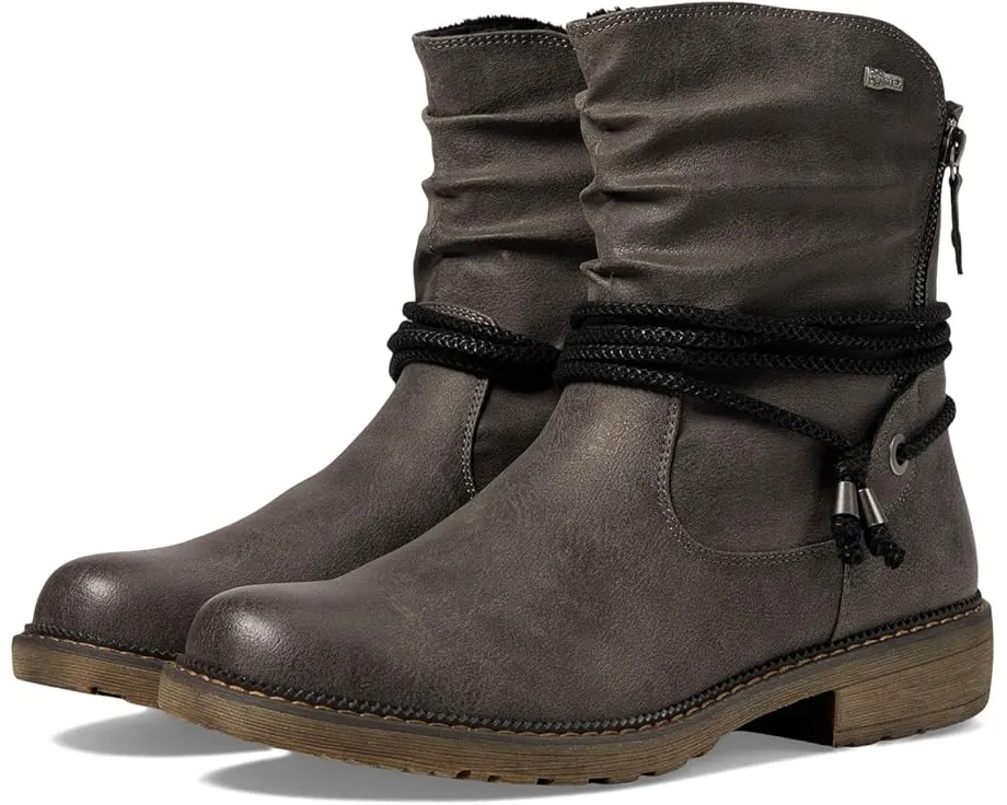 Spring Step Kathie с круглым носком и декоративной шнуровкой на голенище