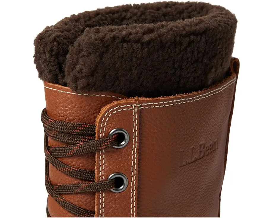 Зимние ботинки L.L.Bean Snow Boots из состаренной кожи на шнуровке