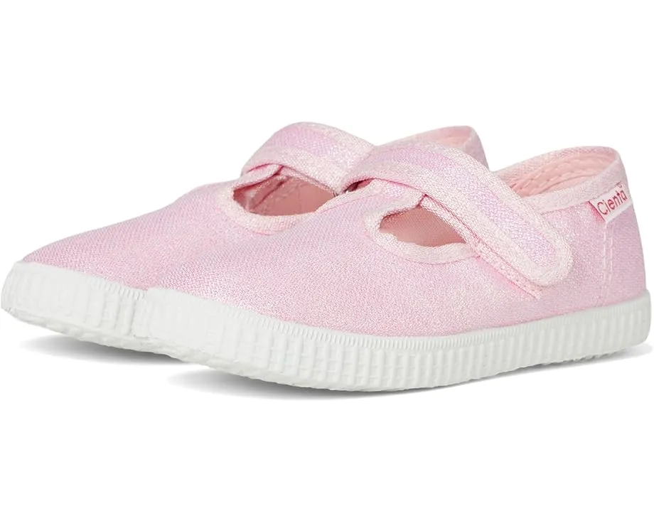 Детские туфли Cienta Kids Shoes 50083 с текстильным верхом и застежкой на липучке