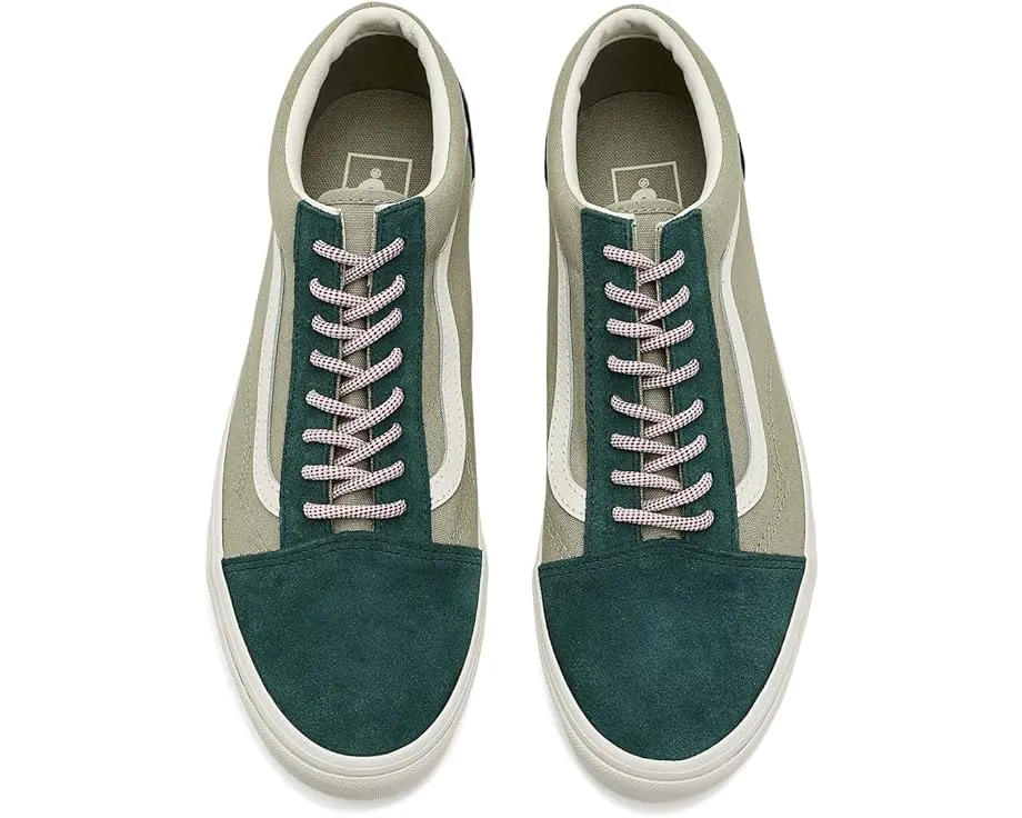 Кроссовки Vans FU Old Skool из кожи и текстиля с круглым носком