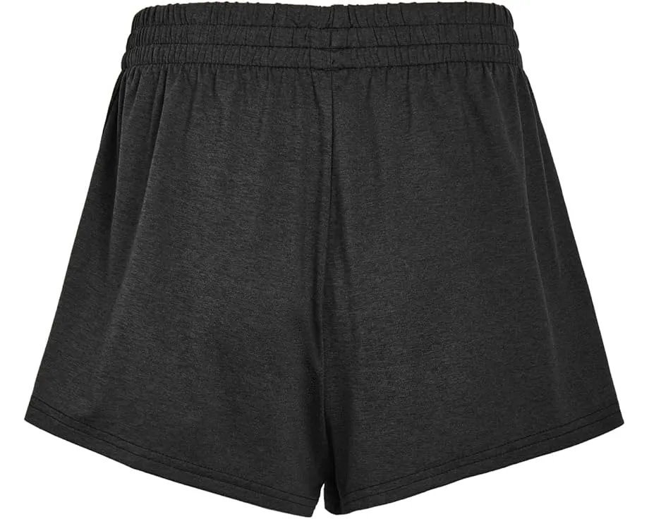 Шорты adidas Kids из меланжевого джерси с карманами и регулируемым поясом