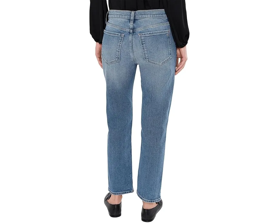 Джинсы Madewell Jules Slim Boy In Atlin Wash с прямым кроем и высокой посадкой