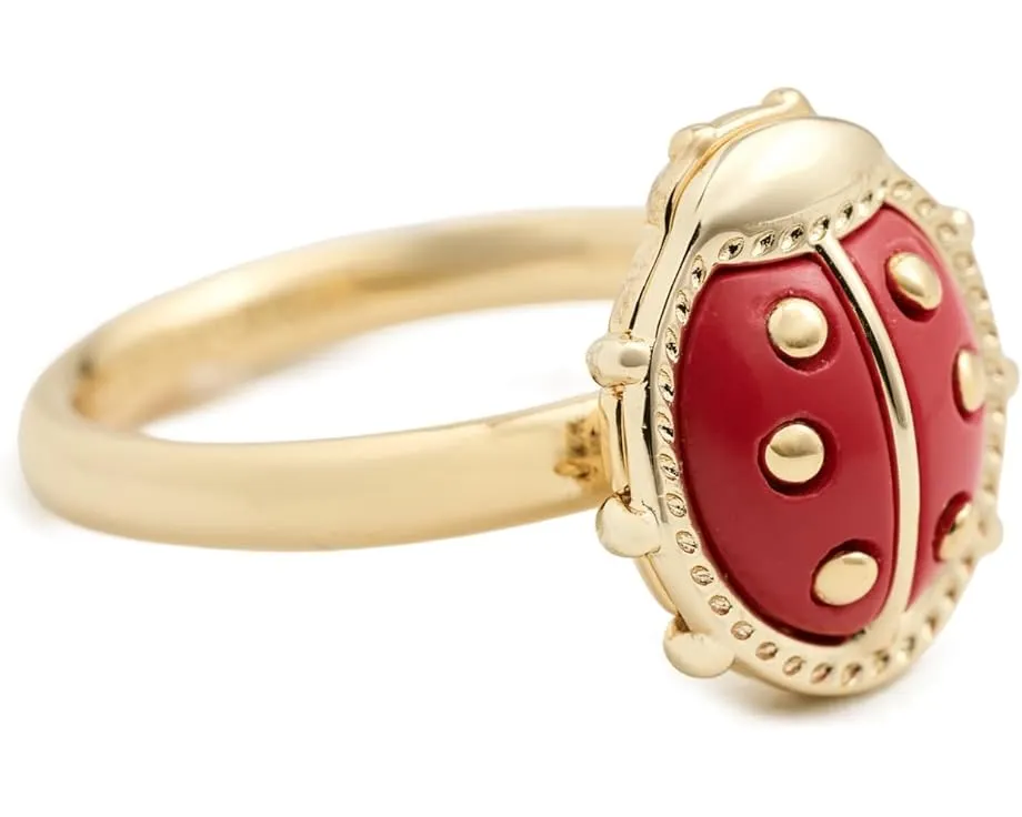 Кольцо-лента Kendra Scott Lady Bug с фигуркой божьей коровки