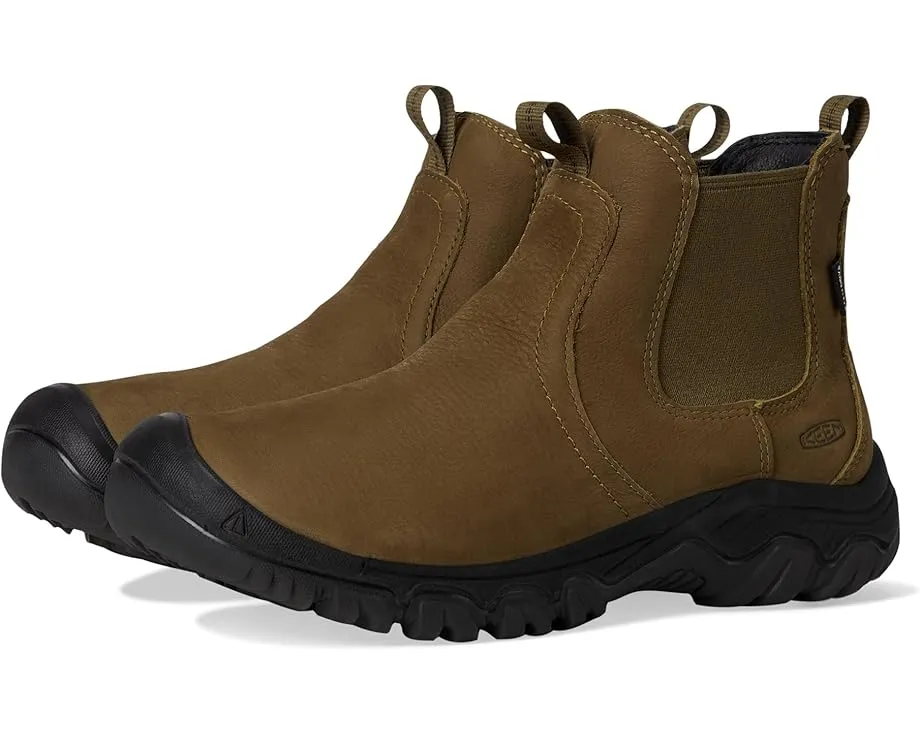 Утепленные водонепроницаемые ботинки челси KEEN Greta 2 с технологией бесшовной конструкции