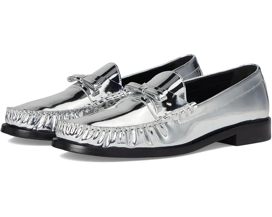 Лоферы Lottie Bow с декоративным бантом на устойчивом каблуке