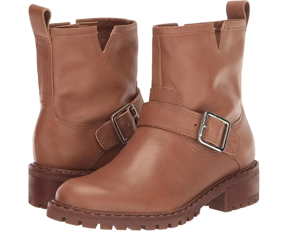 Ботинки Lucky Brand Kenadie с круглым носком на устойчивом каблуке и боковой молнией