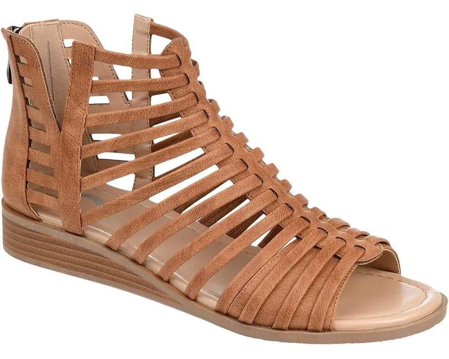 Сандалии Journee Collection Delilah на скрытом клине с пеной Comfort Foam