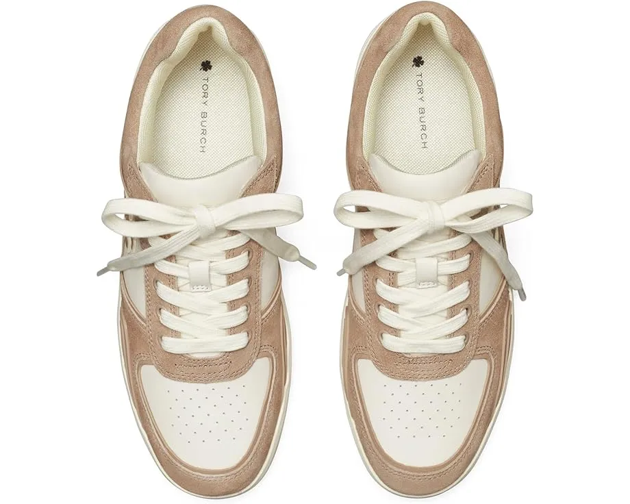 Кроссовки Tory Burch Clover Court с перфорацией и амортизацией