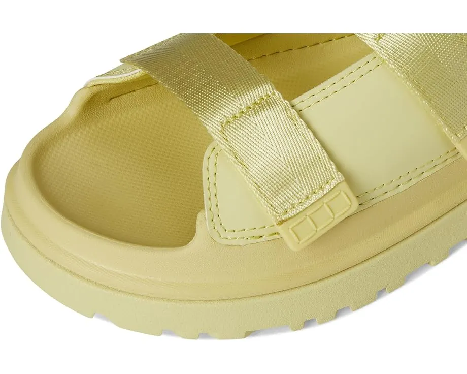 Детские шлепанцы UGG Goldenglow Slide с ремешками из переработанных материалов