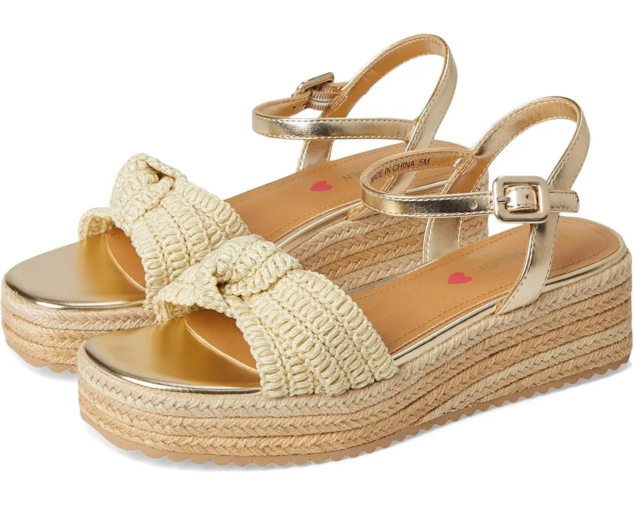 Детские сандалии Cookie на платформе с ремешком на щиколотке Steve Madden Kids