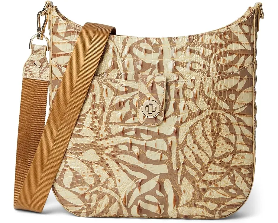 Кроссбоди Brahmin Melbourne Leia с ремнем и застежкой на молнии