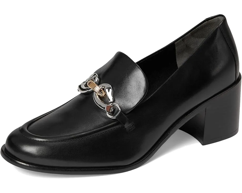 Лоферы Tory Burch Jessa на каблуке 55 мм с пряжкой и круглым носком