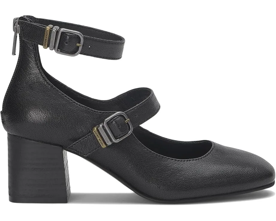 Туфли-лодочки Lucky Brand Cemli с ремешками на пряжках и сплошным каблуком