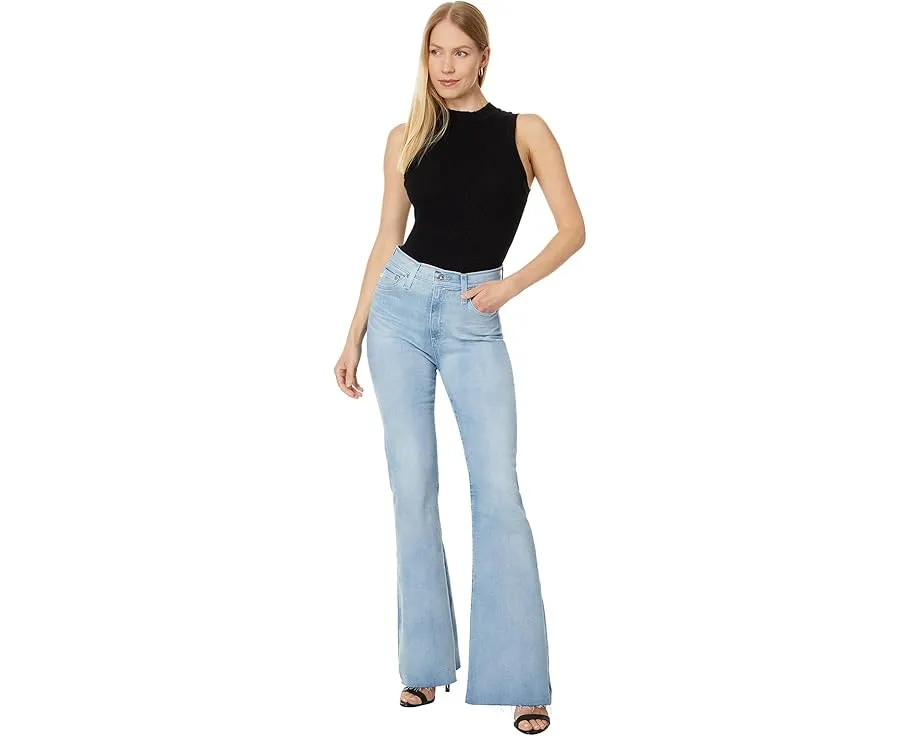 Джинсы AG Jeans Madi Super High Rise Flare с очень высокой посадкой и расклешенным низом