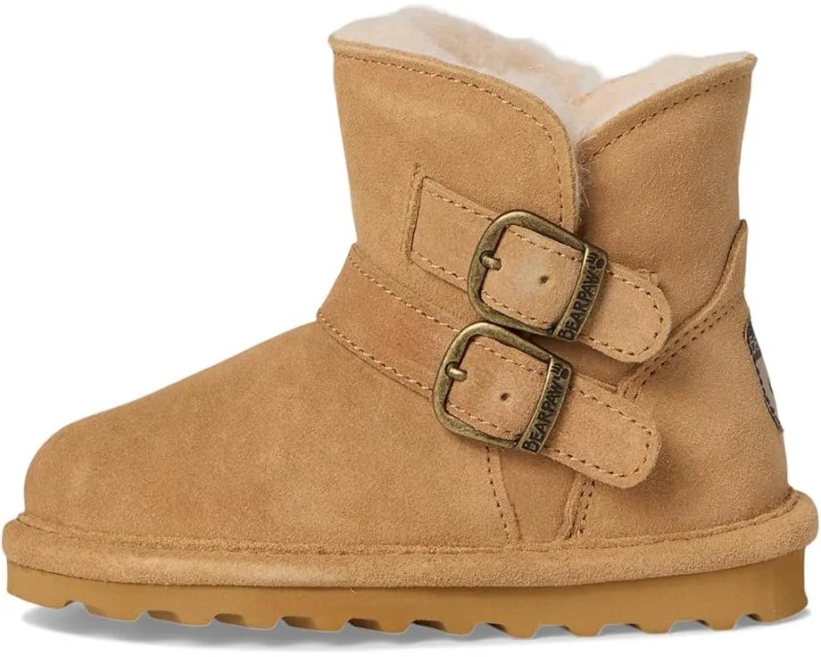 Bearpaw Kids сапоги Katya с декоративной пряжкой и шерстяной подкладкой