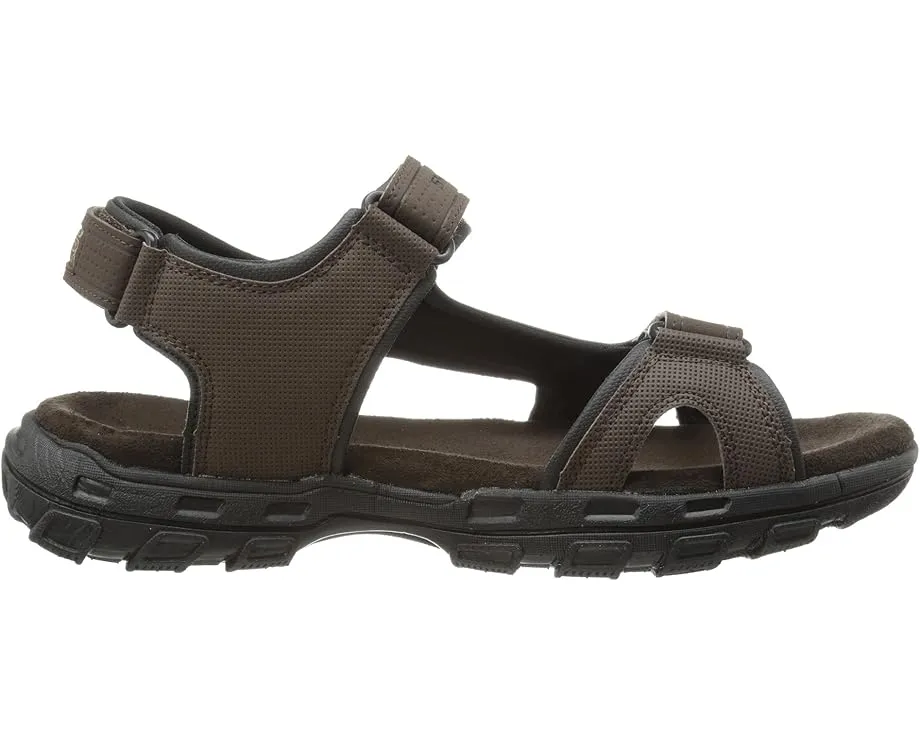 Сандалии SKECHERS Gander Louden с ремешками на липучках и стелькой Memory Foam 360