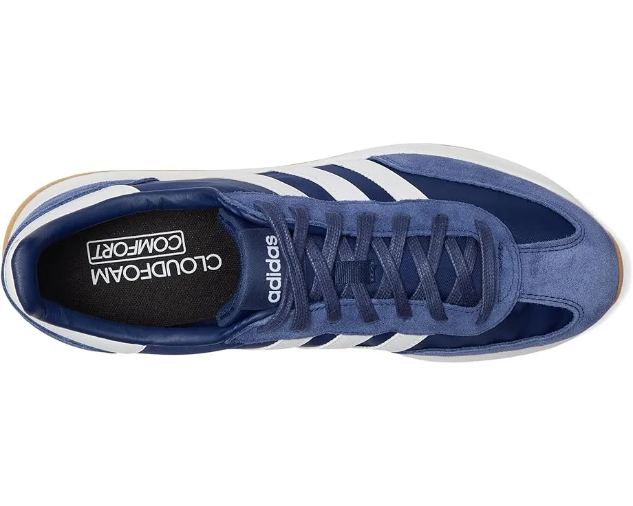 Дорожные беговые кроссовки Adidas Run 72 с полиэстеровым верхом и ретро дизайном