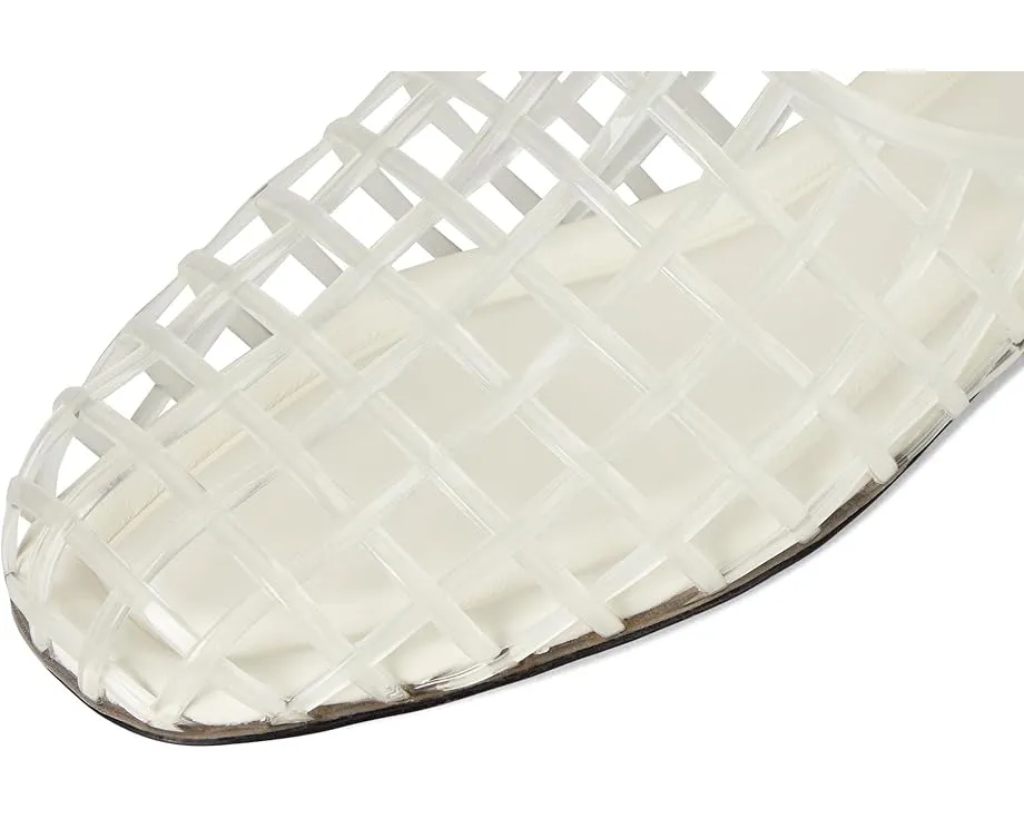 Сандалии-мюли Vince Barcelona из прозрачного материала на плоской подошве