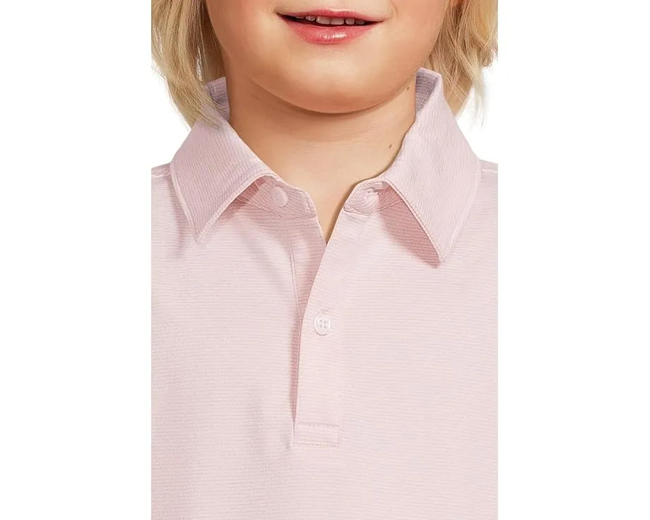 Поло Johnston & Murphy Kids с микро-полоской и эластичной тканью