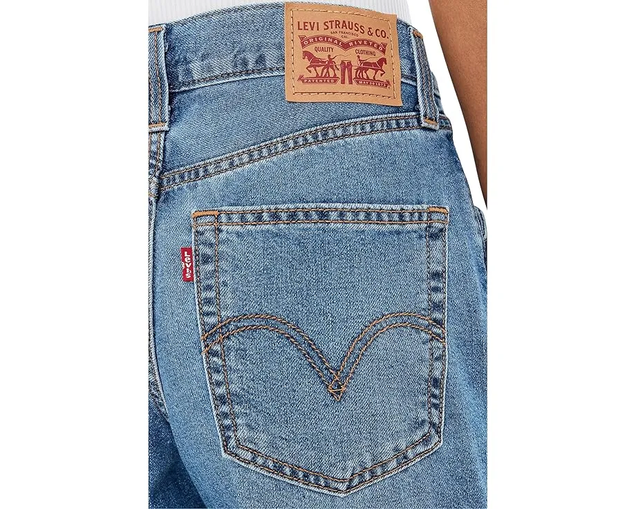 Джинсы Levi's 94 Baggy Wide Leg с широкими штанинами и потертостями