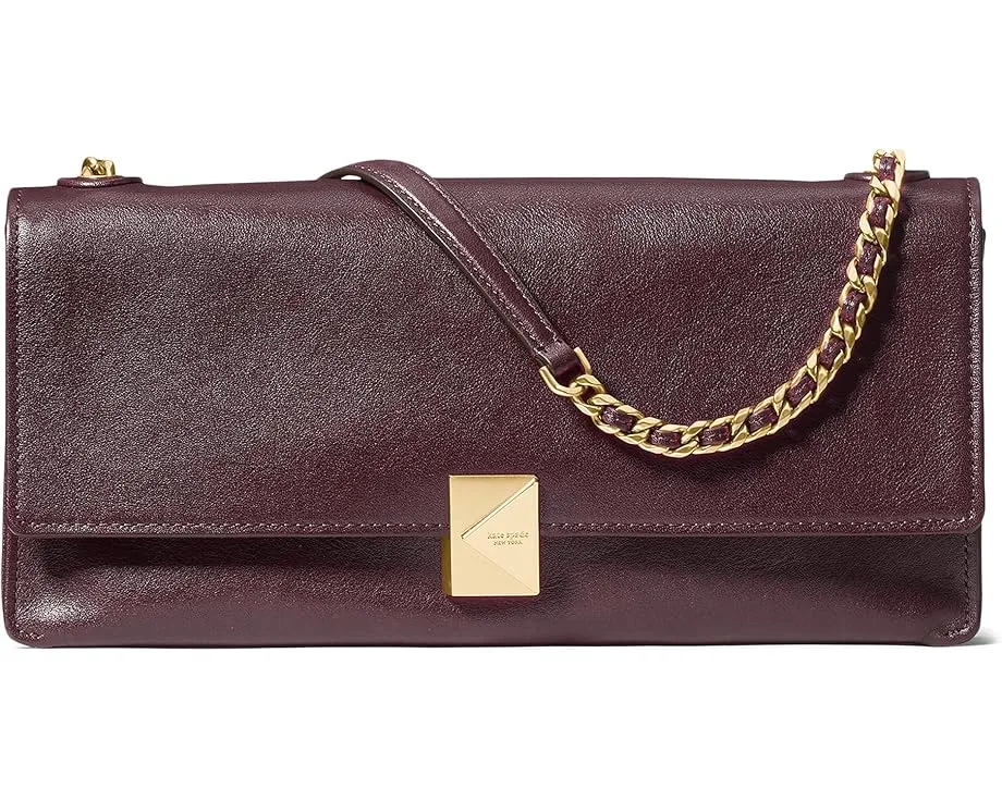 Мягкая сумка через плечо Kate Spade New York Deco из мелкозернистой кожи