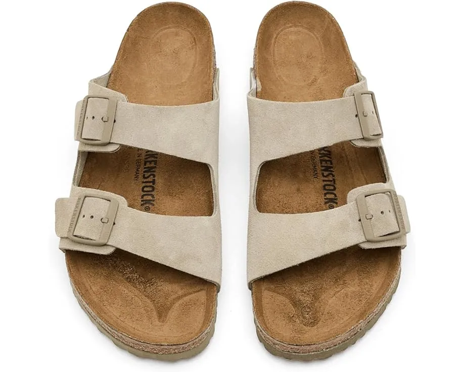 Сандалии Birkenstock Arizona из замши с анатомической стелькой