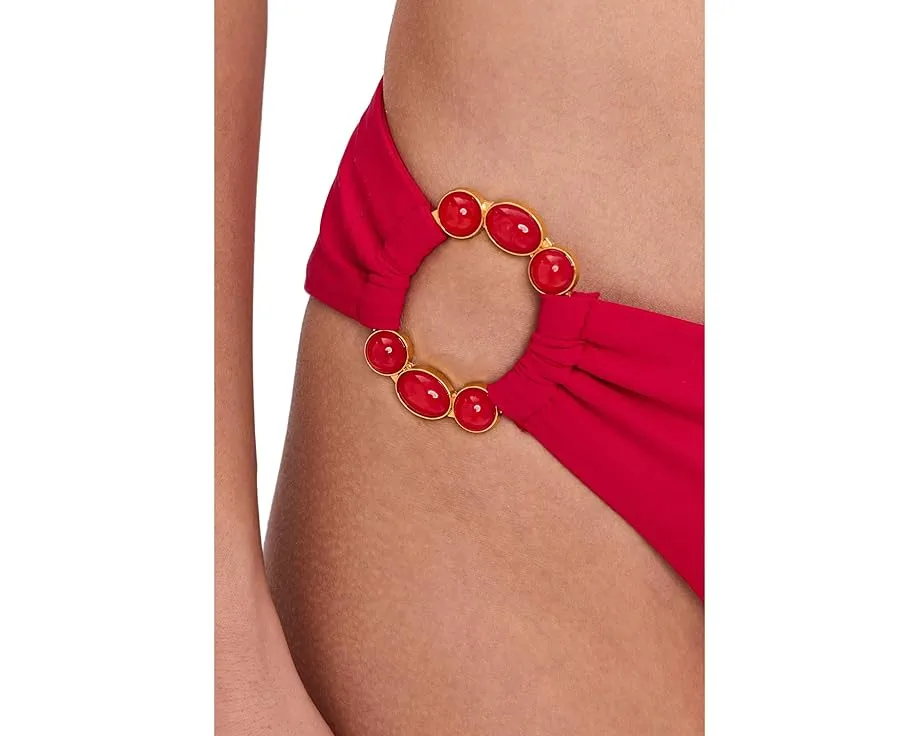 Бюстгальтер-холтер BECCA Color Code Viviana с V-образной формой и сборкой