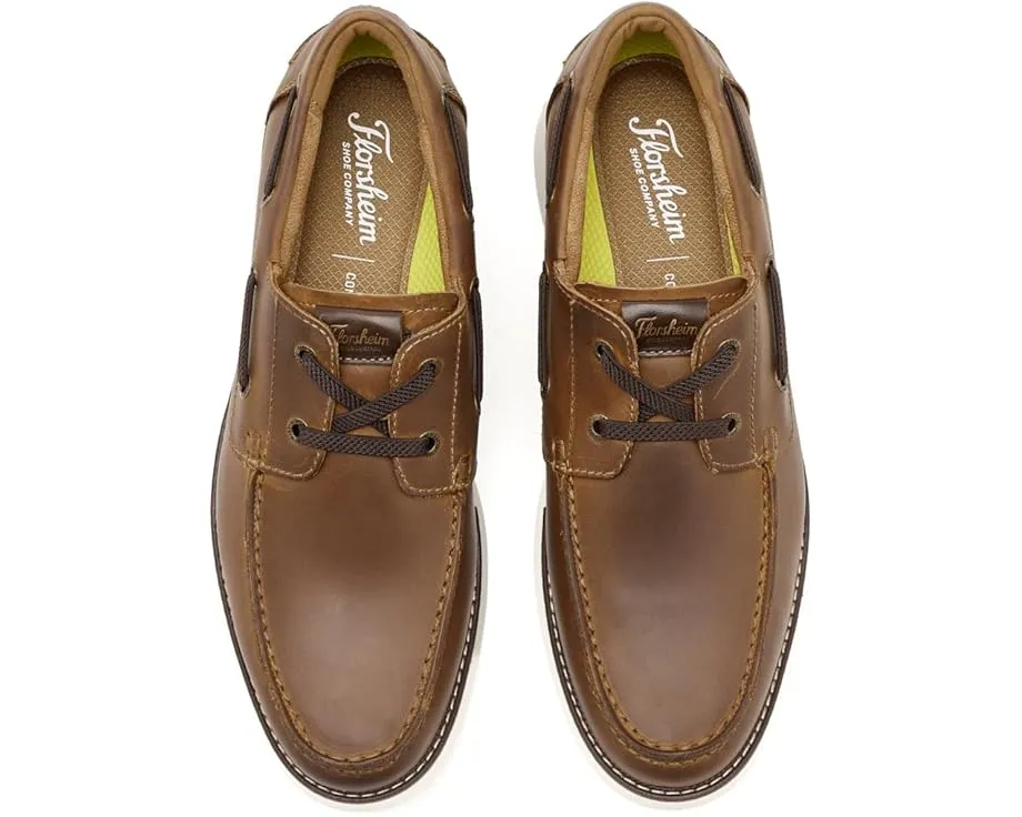 Ботинки Launch Moc Toe Boat Shoes от Florsheim с технологией Comfortech