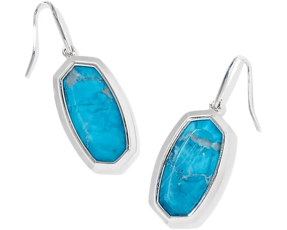 Серьги Dani Bezel Drop с французской швензой от Kendra Scott