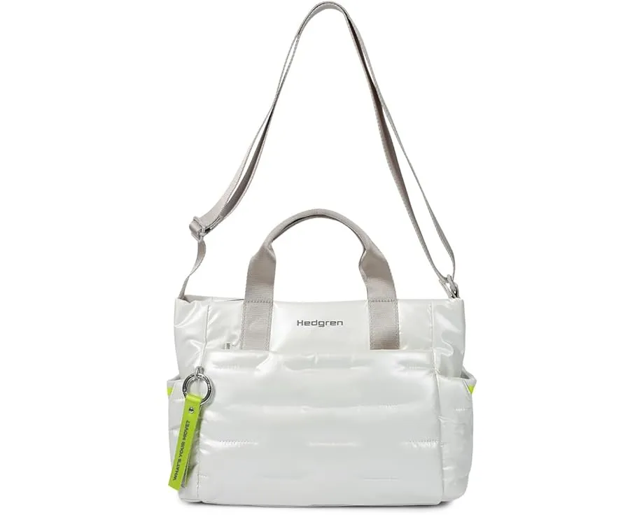 Мягкая сумка Hedgren Softy Handbag из водоотталкивающей ткани с множеством карманов