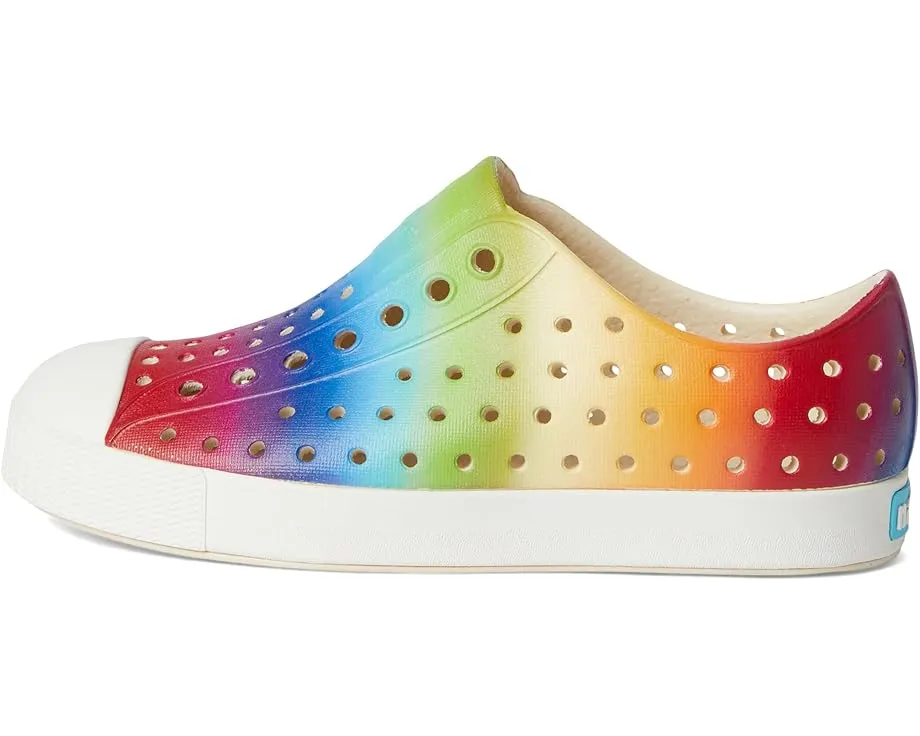 Native Shoes Kids Jefferson Print с перфорацией и легкой подошвой EVA
