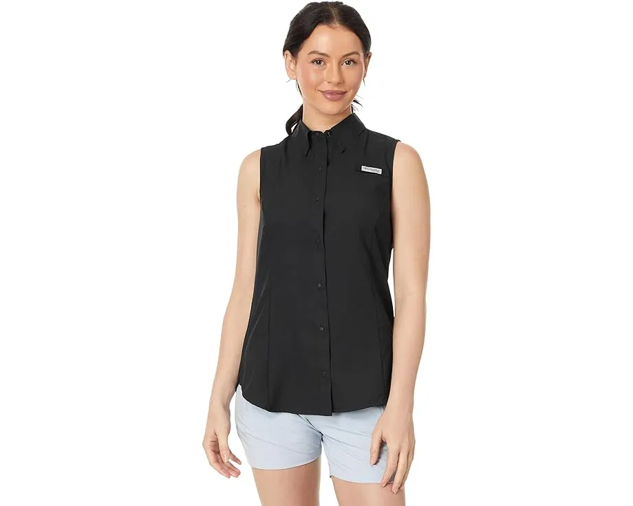 Безрукавка Columbia Tamiami с отложным воротником и защитой от солнца UPF 40