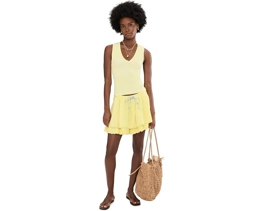 Топ Free People Neria Tank с V-образным вырезом