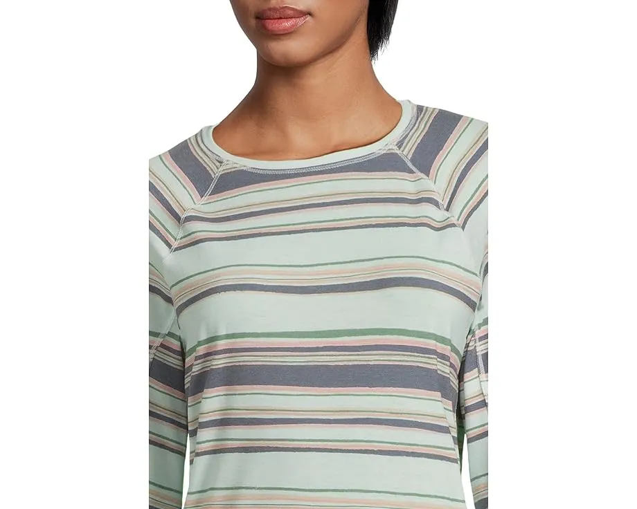 Футболка L.L.Bean Everyday SunSmart с длинным рукавом и защитой UPF 50+ в полоску