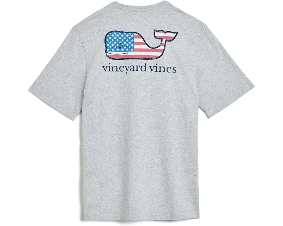 Футболка Flag Whale с коротким рукавом для детей Vineyard Vines